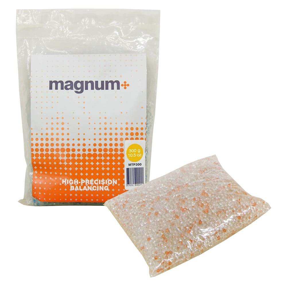 Magnum+ Tire Balancing Beads 6.5 OZ Set of Bags, TPMS Compatible  Silverback