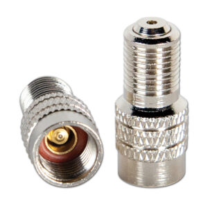 Silverback Double Seal Flow Through Valve Stem Cap. Inflate Thru Tire Caps for Commercial Trucks, Buses, Fleets, RV's.